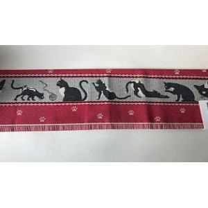 Theedoek - Katten - Rood